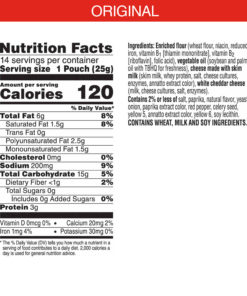 Cheez-It Tiny Baked Snack Cheese Crackers Original 12.6 Oz