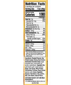 Nature Valley 10g Protein Chewy Granola Bars, Peanut Butter Dark Chocolate, 5 Ct, 7.1 Oz