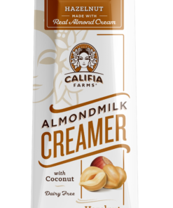 Califia Farms Hazelnut Almondmilk Coffee Creamer with Coconut Cream, 32 Fl Oz | Dairy Free | Plant Based | Vegan (Pack of 1)