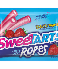 SweeTarts Soft & Chewy Tangy Strawberry Ropes 9 Oz
