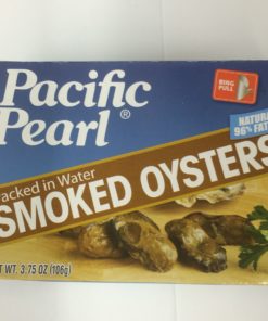 (3 Pack) Chicken of The Sea Smoked Oysters in Water, 3.75 oz