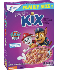 Berry Berry Kix PAW Patrol Cereal, Whole Grain, 18 oz