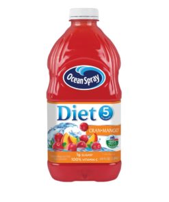 (2 pack) Ocean Spray Diet Juice, Cran-Mango, 64 Fl Oz, 1 Count