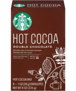 Starbucks Double Chocolate Hot Cocoa Mix, 8 count