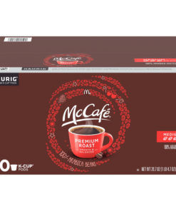 McCafe Premium Roast Medium Coffee K-Cup Pods, 60 ct – 20.64 oz Box
