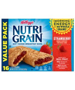 Kellogg’s Nutri-Grain Soft Baked Breakfast Bars Strawberry Value Pack 20.8 Oz