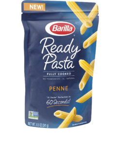 (4 pack) Barilla Pasta Ready Pasta Fully Cooked Penne, 8.5 oz