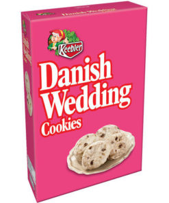 Keebler Danish Wedding Baked Cookies 12 oz tray