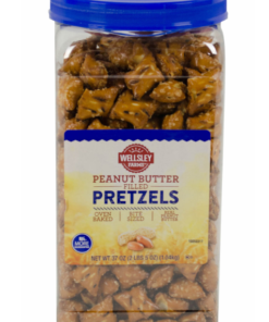 Wellsley Farms Peanut Butter Filled Pretzels, 37 oz.