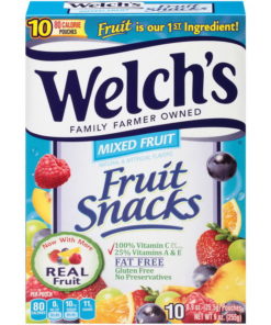 (Price/case)Welch’s 10034856910883 Fruit Snacks Mixed Fruit 8-10-.9 Ounce