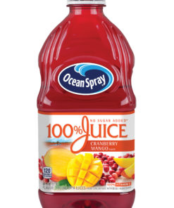 Ocean Spray No Sugar Added 100% Juice, Cranberry Mango, 60 fl oz