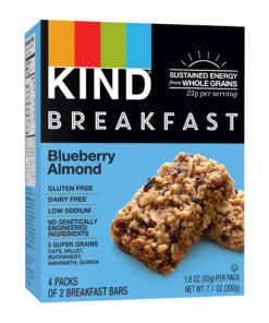 KIND Breakfast Bars 4 ct, Blueberry Almond, Gluten Free