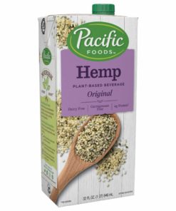 (3 pack) Pacific Foods Hemp Original Plant-Based Beverage, 32 fl oz