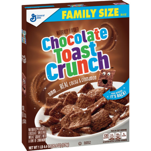 Chocolate Cinnamon Toast Crunch, Cereal, 20.4 oz