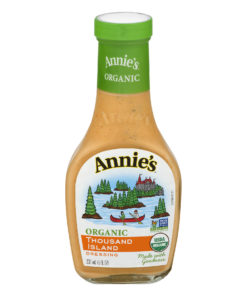 (2 Pack) Annie’s Organic Thousand Island Dressing, 8 fl oz Bottle