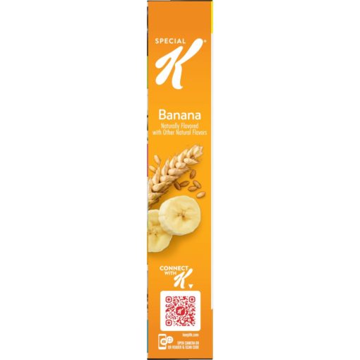 Kellogg’s Special K Breakfast Cereal, Banana, Family Size, 18.5 Oz