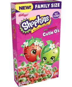 Kellogg’s Shopkins Apple Strawberry Breakfast Cereal 13 oz