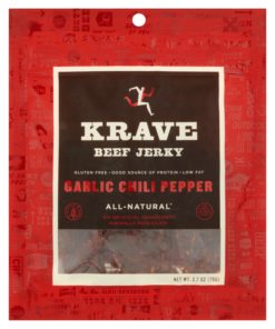 Krave Jerky Beef Grlc Chili Ppr,2.7 Oz (Pack Of 8)