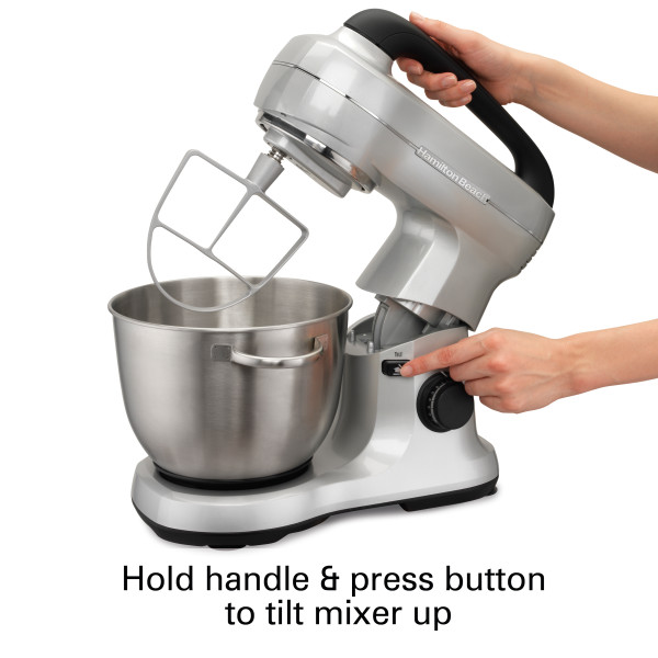 Hamilton Beach 7 Speed Silver Stand Mixer - Trusted Tradition Since 1880