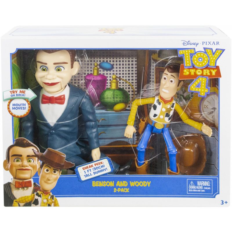 Disney Pixar Toy Story Benson and Woody Figure 2-Pack - Trusted