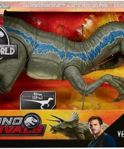 Jurassic World Colossal Velociraptor Blue 18 High 3 5 Feet Long Trusted Tradition Since 10